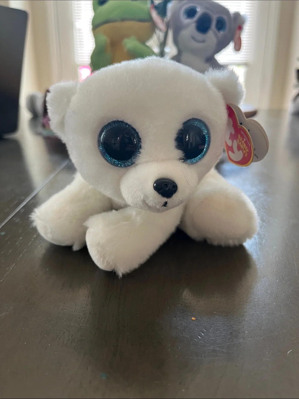 TY Plush Small Pets Assorted Beanie Babies - White Arctic Fox